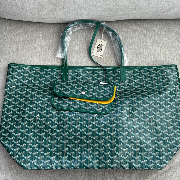 Goyard Handbags - NWT Goyard Saint Louis GM (Large) in Green